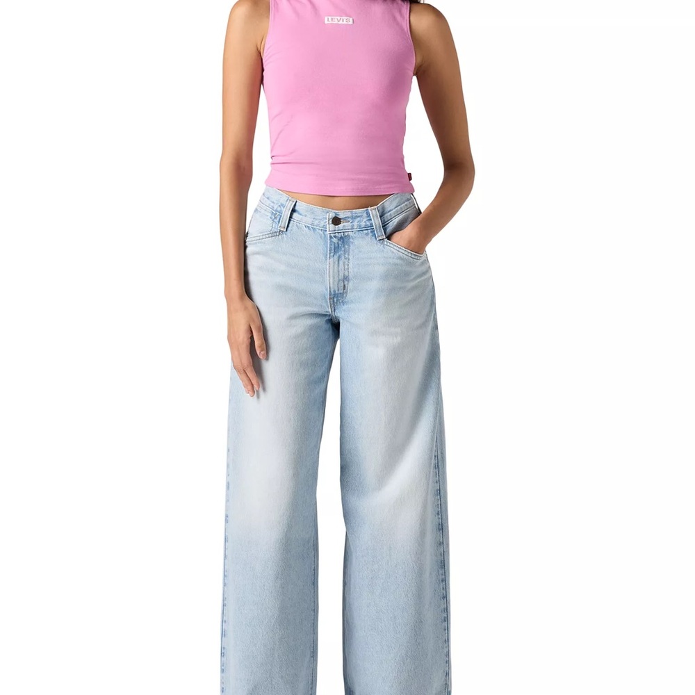 Levi’s Women’s’94 baggy wide leg relaxed fit denim jeans